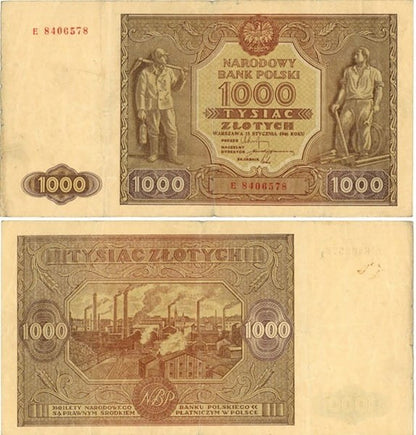 Banknot 1000 zł 1946