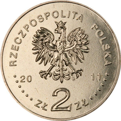 Moneta 2 zł 30 rocznica powstania NZS 2011