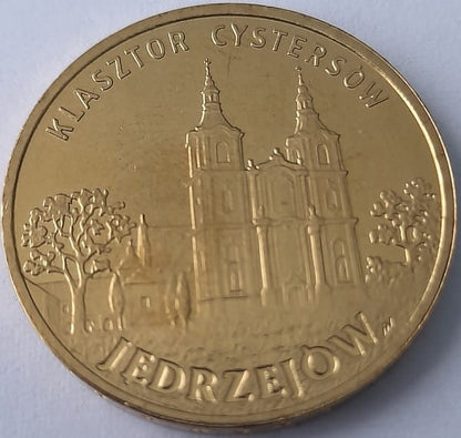 Moneta 2 zł Jędrzejów 2009