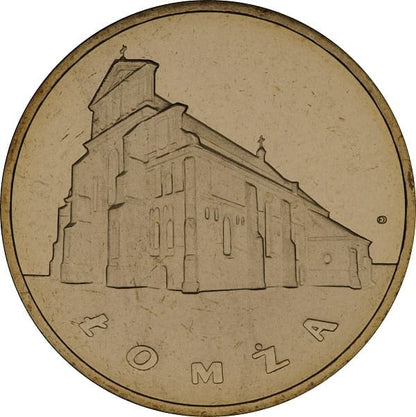 Moneta 2 zł Łomża 2007