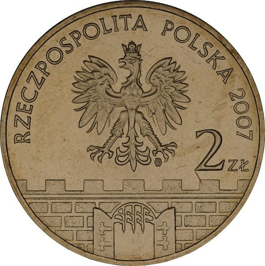 Moneta 2 zł Racibórz 2007