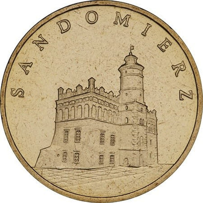 Moneta 2 zł Sandomierz 2006