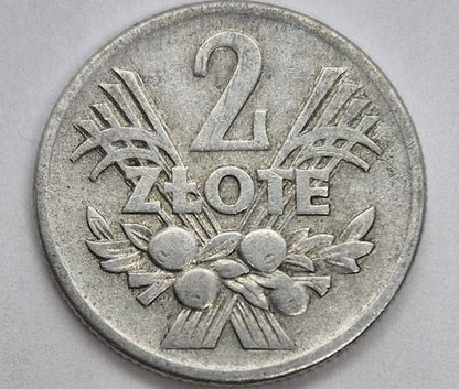 Moneta 2 złote Jagody 1958 stan 3