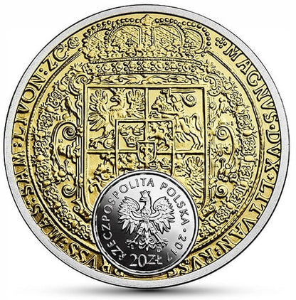 Moneta 20 zł 100 dukatów Zygmunta III 2017