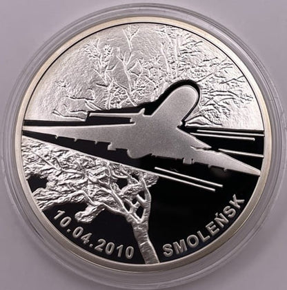 Moneta 20 zł Smoleńsk - Pamięci ofiar 10.04.2010 2011