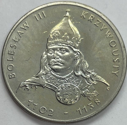 Moneta 50 zł Bolesław Krzywousty 1982 r.