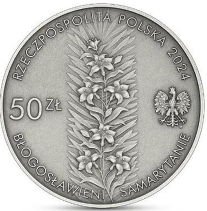 Moneta 50 zł Pamięci rodziny Ulmów 2024