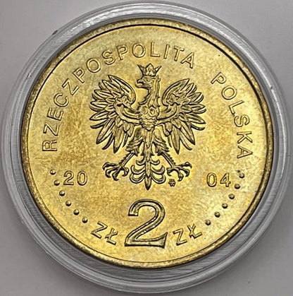 Moneta  2 zł Aleksander Czekanowski 2004
