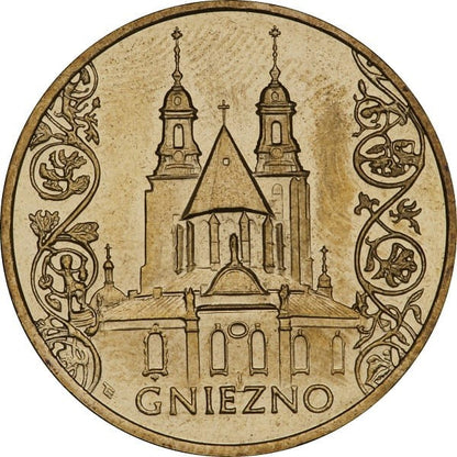 Moneta 2 zł Gniezno 2005