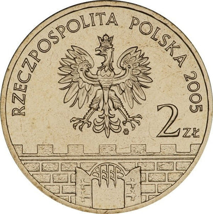 Moneta 2 zł Gniezno 2005