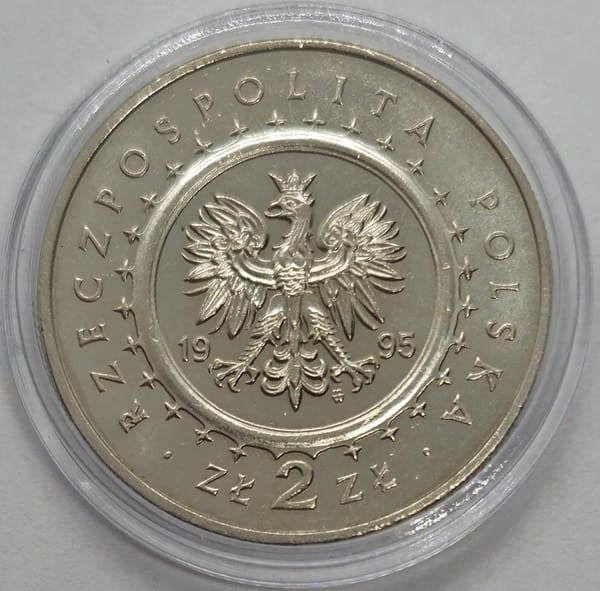 Moneta 2 zł Pałac Królewski w Łazienkach 1995
