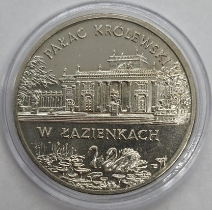 Moneta 2 zł Pałac Królewski w Łazienkach 1995