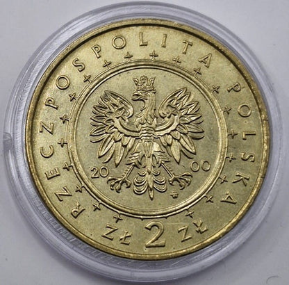 Moneta 2 zł Pałac w Wilanowie 2000