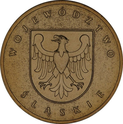 Moneta 2 zł Województwo Śląskie 2004