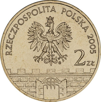 Moneta 2 zł Włocławek 2005